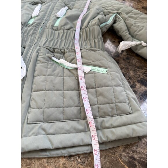 Free People Women’s All Prepped Ski Jacket, Grayed Olive Size M (MSRP $428) - Picture 13 of 15
